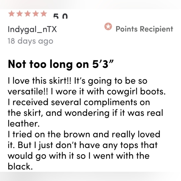 NWT Torrid Faux Leather Front Slit Skirt, Sz 22 - Picture 6 of 8